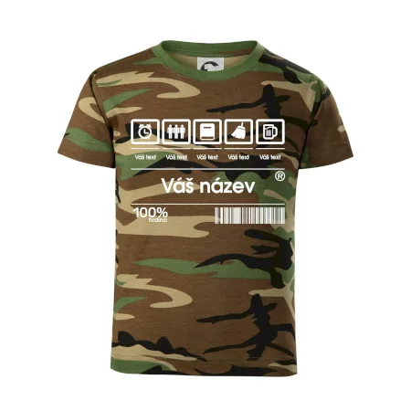 Čárový kód - Vlastní text