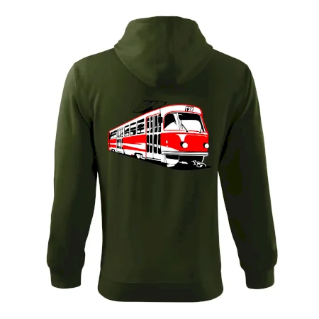 Tramvaj T3R barevná