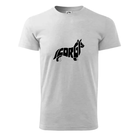 Corgi - nápis v těle