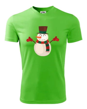 Vánoční sněhulák
