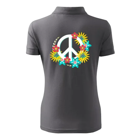 Peace symbol abstraktní