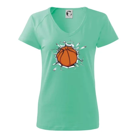 Basketbal míč v triku