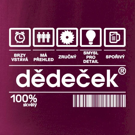 Čárový kód dědeček