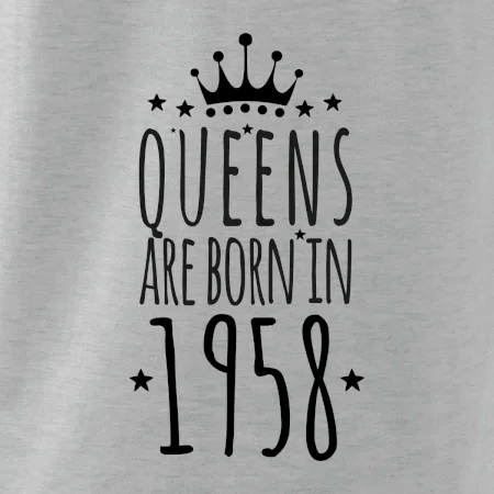 Queens are born in 1958
