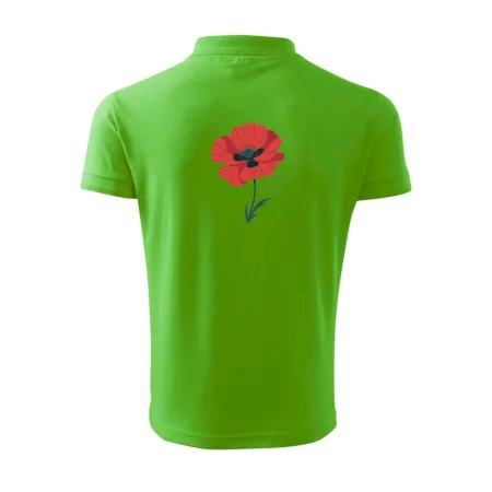 Vlčí mák kreslený velký