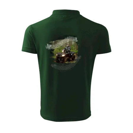 ATV čtyřkolka v lese