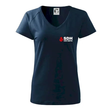 SDH nápis (oheň, název sboru - vlastní nápis)