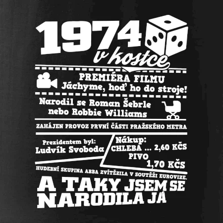 1974 v kostce