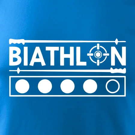 Biathlon terč a hůlky