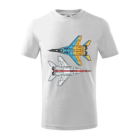 Mig 29 Fulcrum ze spoda a ze zhora