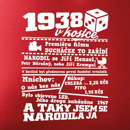 1938 v kostce