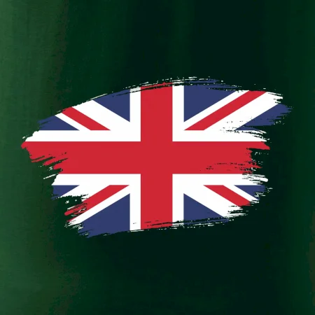 Britská vlajka roztrhaná