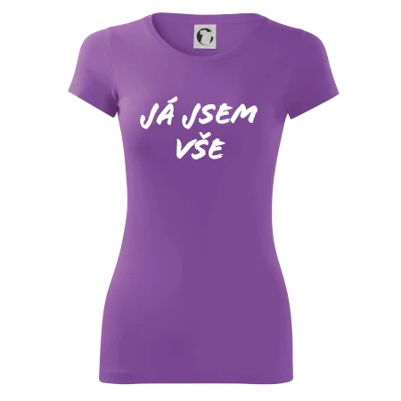 Nápis Já jsem vše!