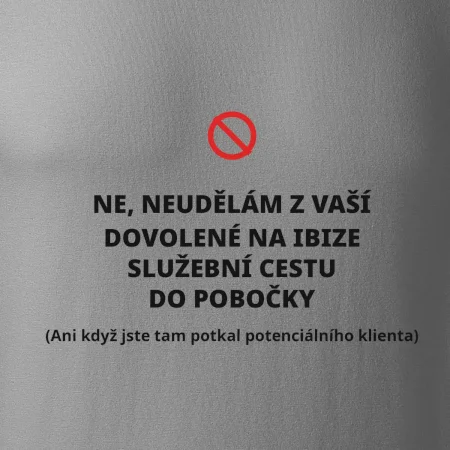 Dovolená na Ibize není služební cesta
