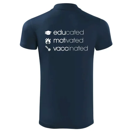 Educated motivated vaccinated