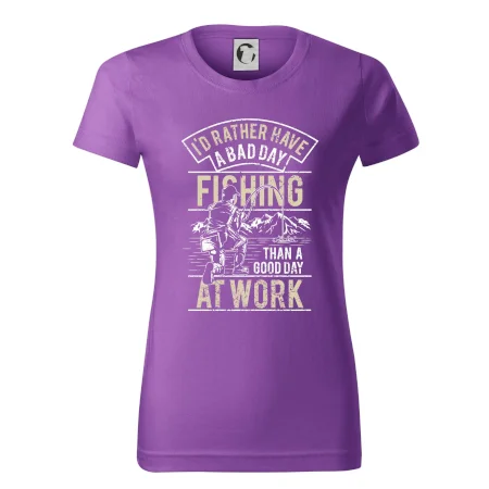 Fishing at work