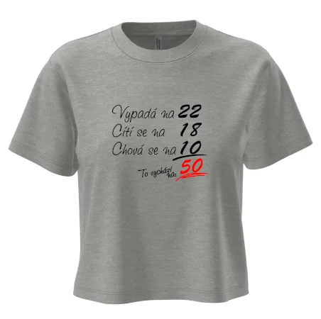 Vypadá, cítí se, chová se - 50 let