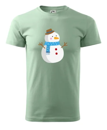 Sněhulák se šálou