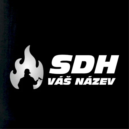 Kšiltovka SDH nápis, reflexní oheň