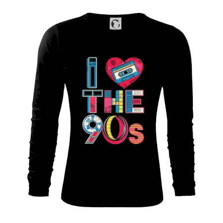 I love 90s - srdce a kazeta