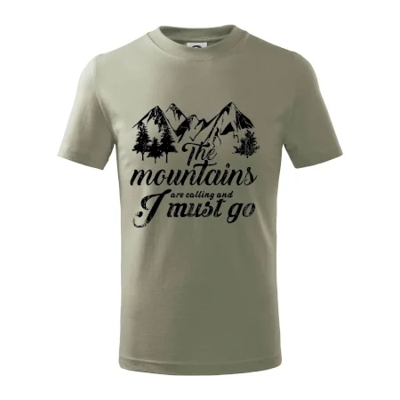 The mountains are calling and i must go