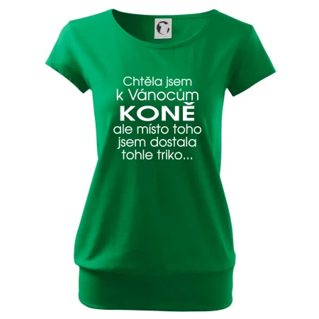 Chtěla jsem k Vánocům koně