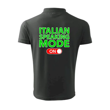 Italian speaking mode - ON