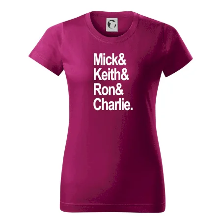 Mick Keith Ron Charlie