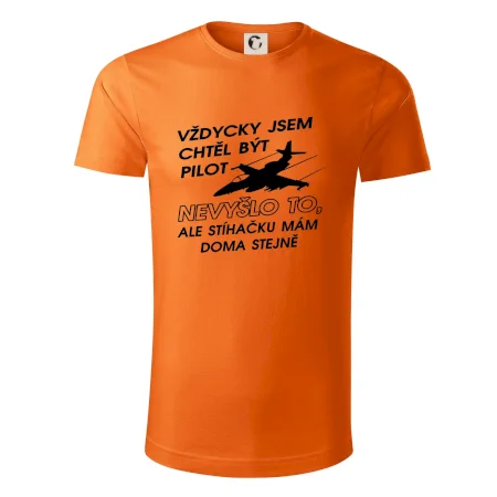 Chtěl jsem být pilot stíhačku mám doma