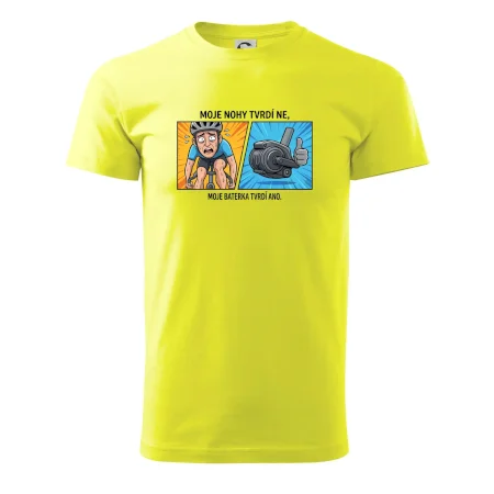 Moje nohy tvrdí NE, moje baterka tvrdí ANO