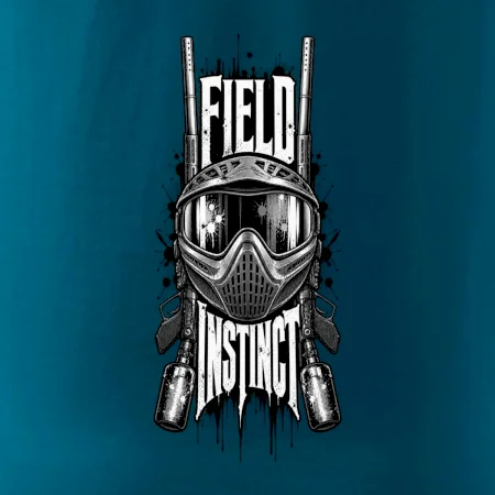 Černobílá maska field instinct paintball