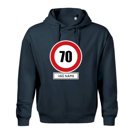Dopravní značka - rychlost 70 - váš nápis