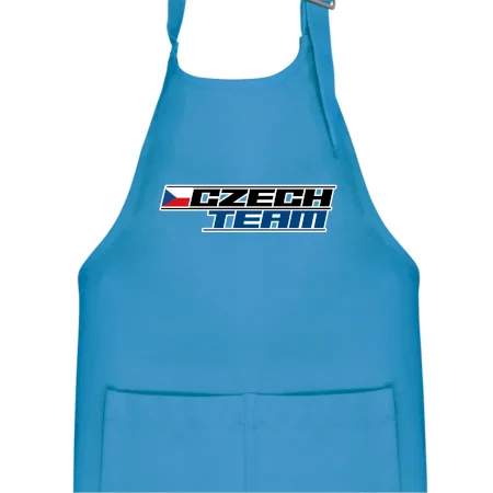 Czech team s vlajkou - Mistrovství světa v ledním hokeji 2026