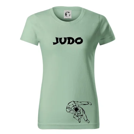 Judo nápis + postavy