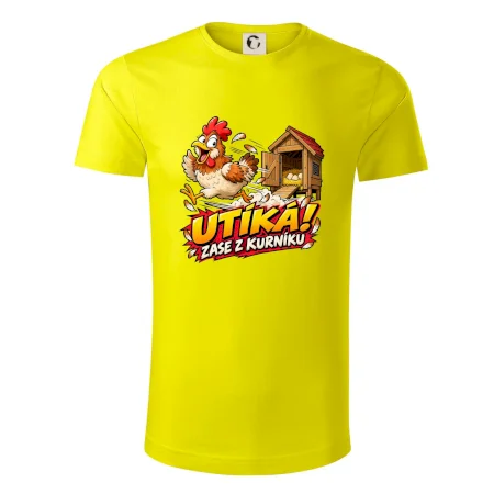 Útěk slepice z kurníku