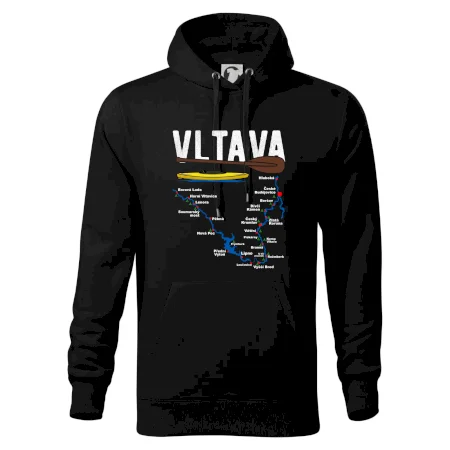 Mapa řeky Vltavy