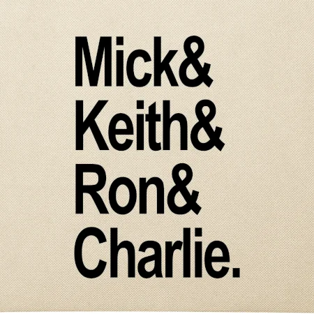 Mick Keith Ron Charlie