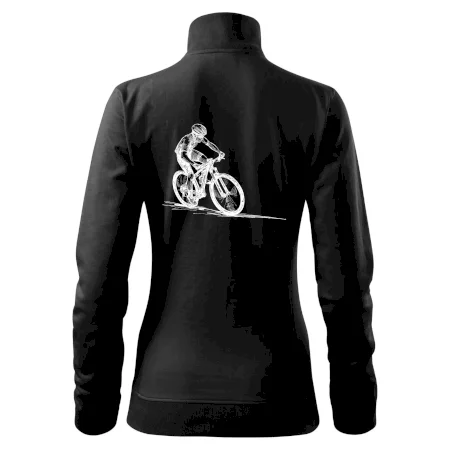 MTB kreslený cyklista
