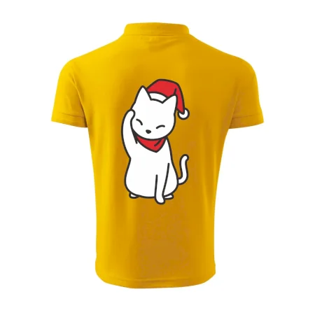 Vánoční kočka mávající