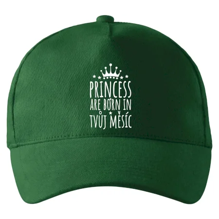 Princesses are born in (vlastní nápis měsíc narození)