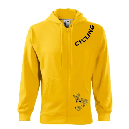 Cycling nápis šikmo