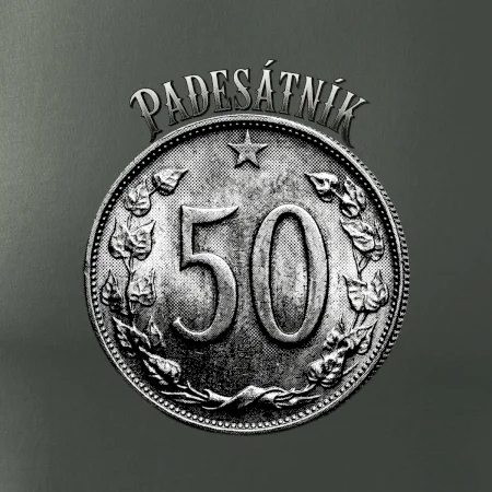 Padesátník 1963 - 1978 s nápisem