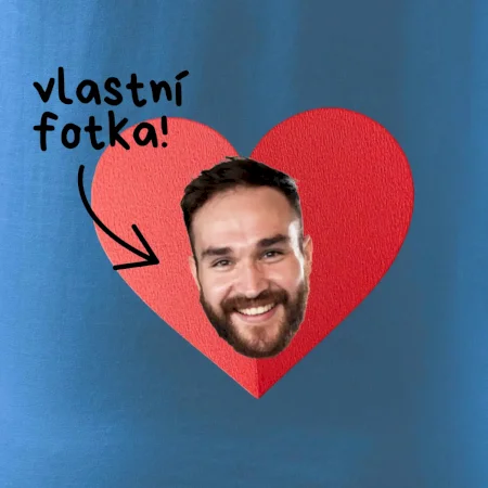 Vlastní fotka v srdci