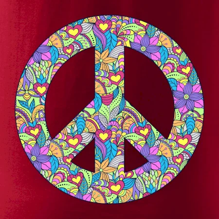 Peace symbol mandela