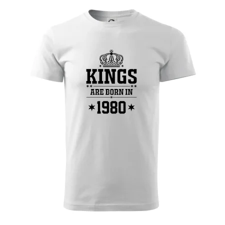 Kings are born in 1980