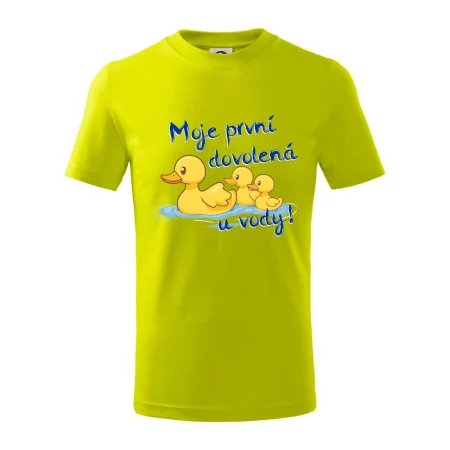 Moje první dovolená u vody - sourozenci