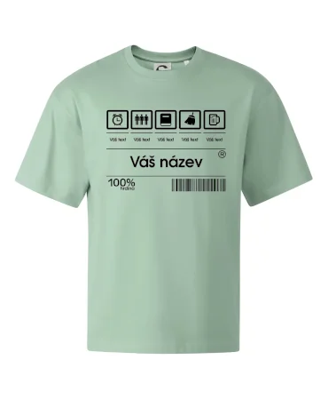 Čárový kód - Vlastní text