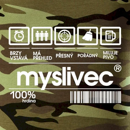 Čárový kód myslivec