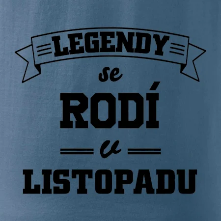 Legendy se rodí v listopadu