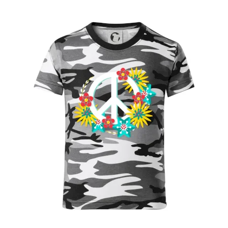 Peace symbol abstraktní